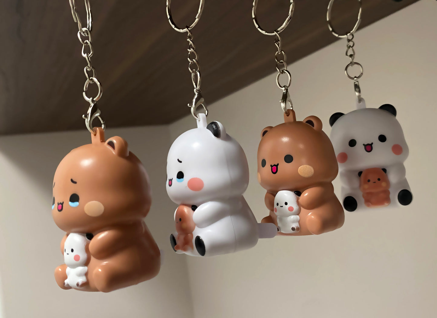 Combo 2 Llaveros de pareja  Bubu y Dudu con musica