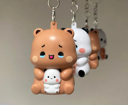 Combo 2 Llaveros de pareja  Bubu y Dudu con musica