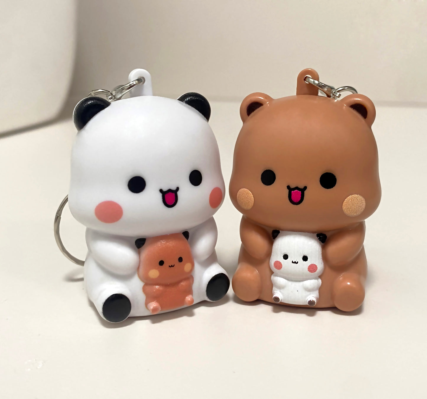 Combo 2 Llaveros de pareja  Bubu y Dudu con musica