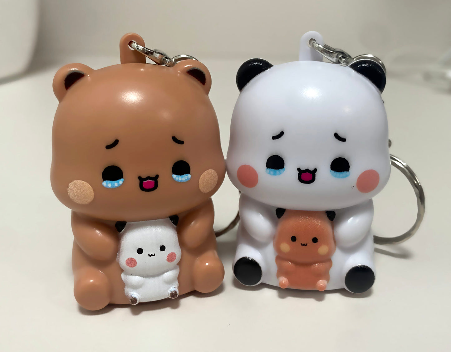 Combo 2 Llaveros de pareja  Bubu y Dudu con musica